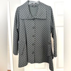 Comfy USA Charcoal Tunic Top